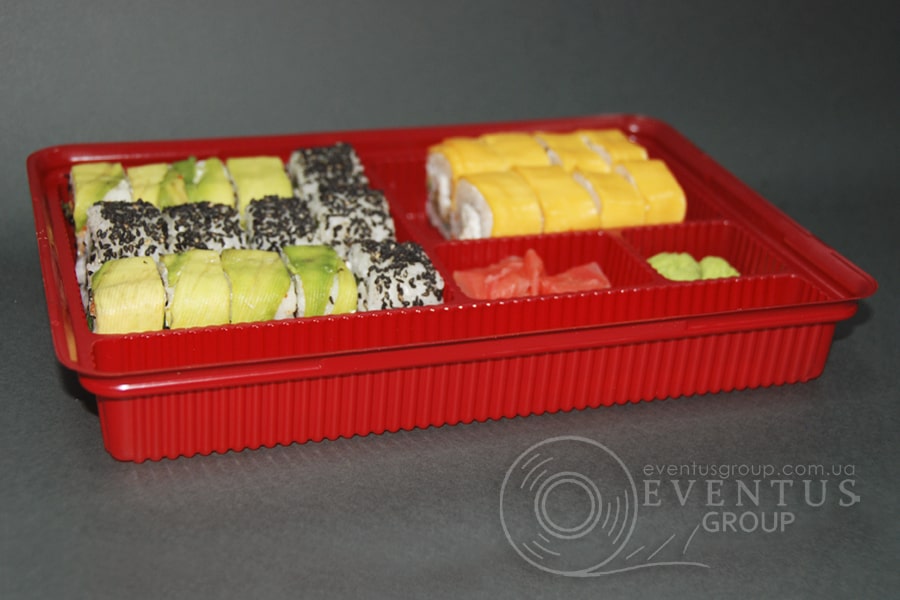 3932 C min 3 Упаковка для суші оптом