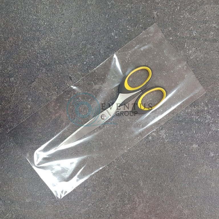 Прозорий пакет для упаковки канцелярських товарів, 100x200 мм